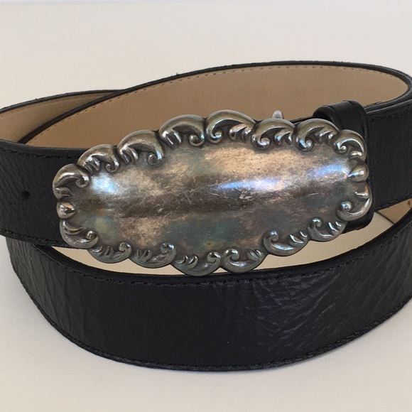 Elite Acessories USA Accessories - Elite Accessories Black Leather Belt Sz 29”- 31”
